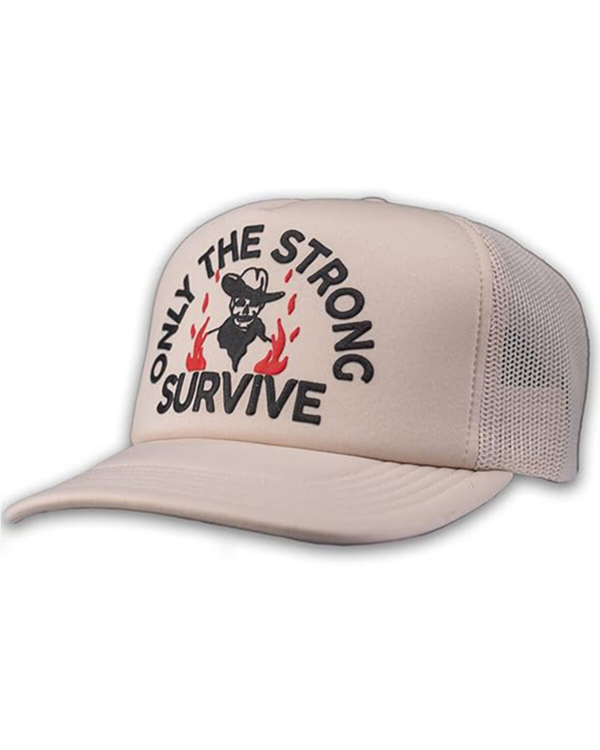 Image #1 - Lane Frost Men's Survive Ball Cap, Tan, hi-res