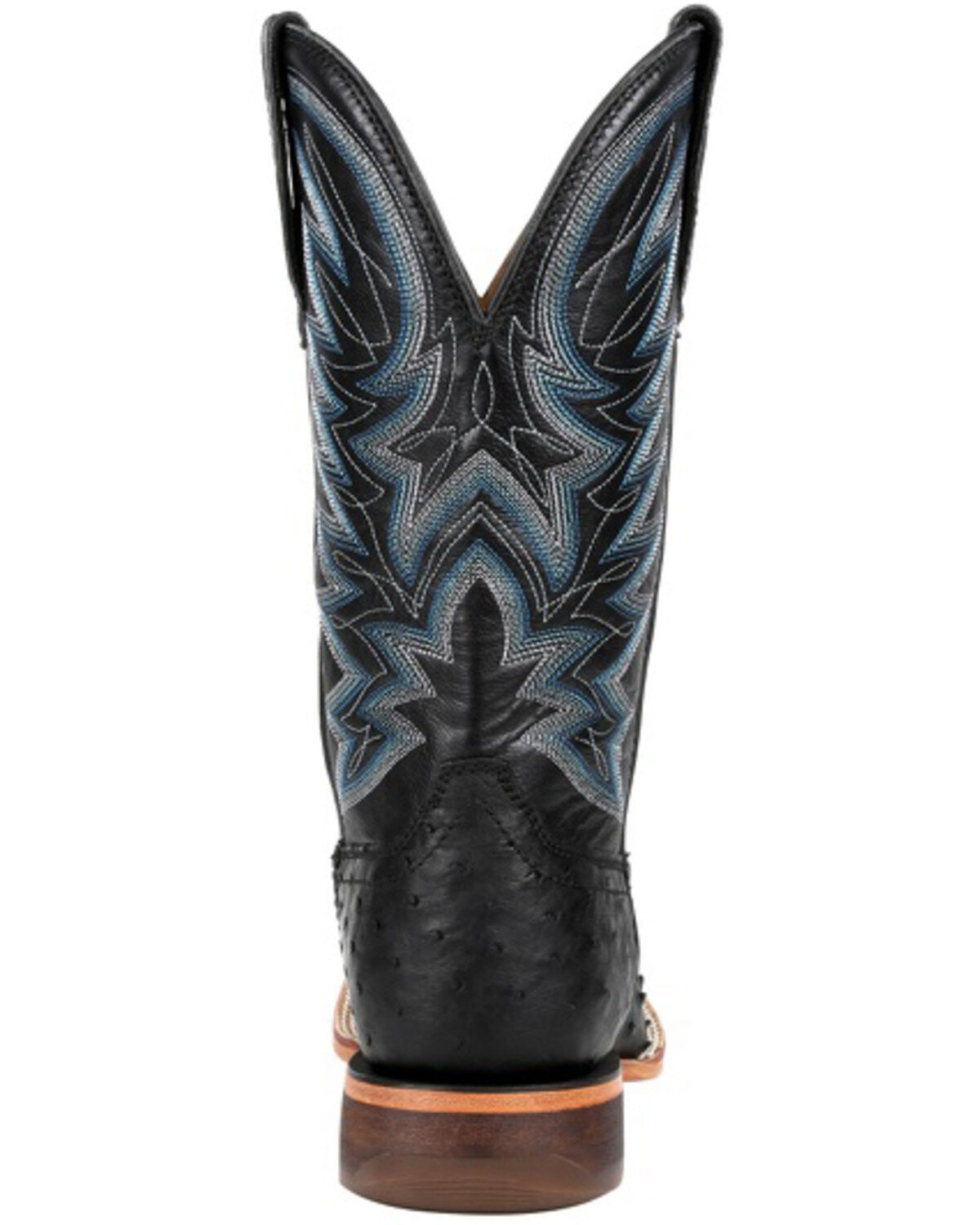Image #4 - Durango Men's Full-Quill Ostrich Western Boots - Square Toe, , hi-res