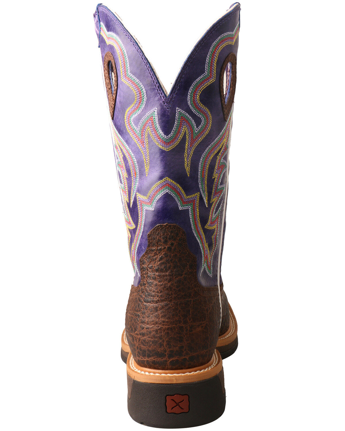 Image #4 - Twisted X Men's Lite Cowboy Elephant Print Western Work Boots - Alloy Toe, , hi-res