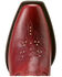 Image #4 - Ariat Women's Madison Western Boots - Square Toe, Red, hi-res