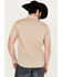 Image #4 - Pendleton Men's Shoreline Tonal Multicolor Print Short Sleeve Button-Down Shirt, Sand, hi-res