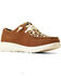 Image #1 - Ariat Women's Hilo Leopard Print Casual Shoes - Moc Toe, Brown, hi-res