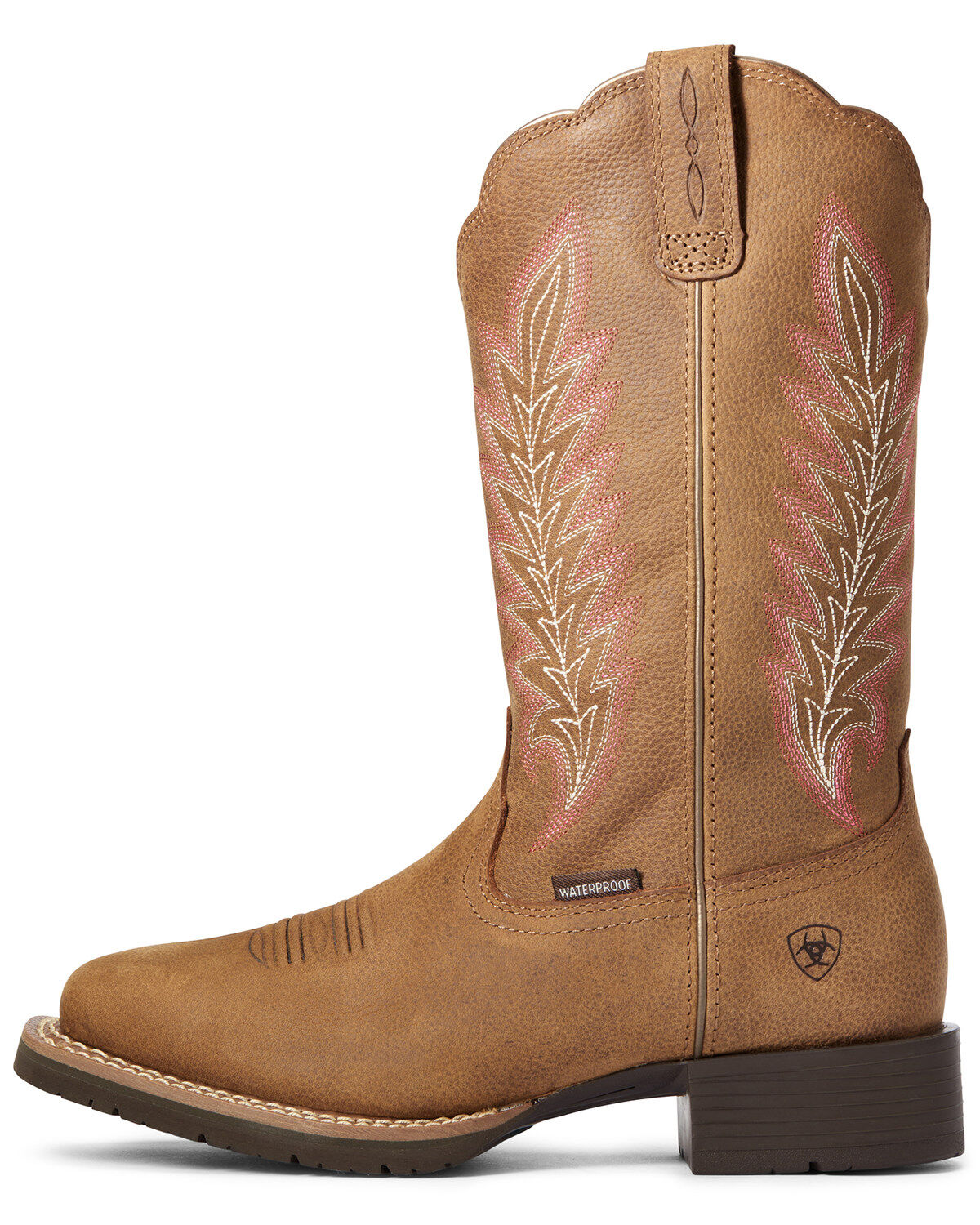 Image #2 - Ariat Women's Hybrid Rancher Waterproof Performance Western Boots - Broad Square Toe, , hi-res