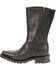 Milwaukee Leather Men's Braid & Rivet Harness Boots - Square Toe, Black, hi-res