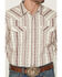 Image #3 - Cody James Men's Warhunt Dobby Striped Long Sleeve Snap Western Shirt, Ivory, hi-res