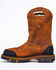 Cody James Men's 11" Decimator Western Work Boots - Nano Composite Toe, Brown, hi-res