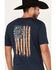 Image #4 - Howitzer Men's We The People 1776 Graphic T-Shirt, Navy, hi-res