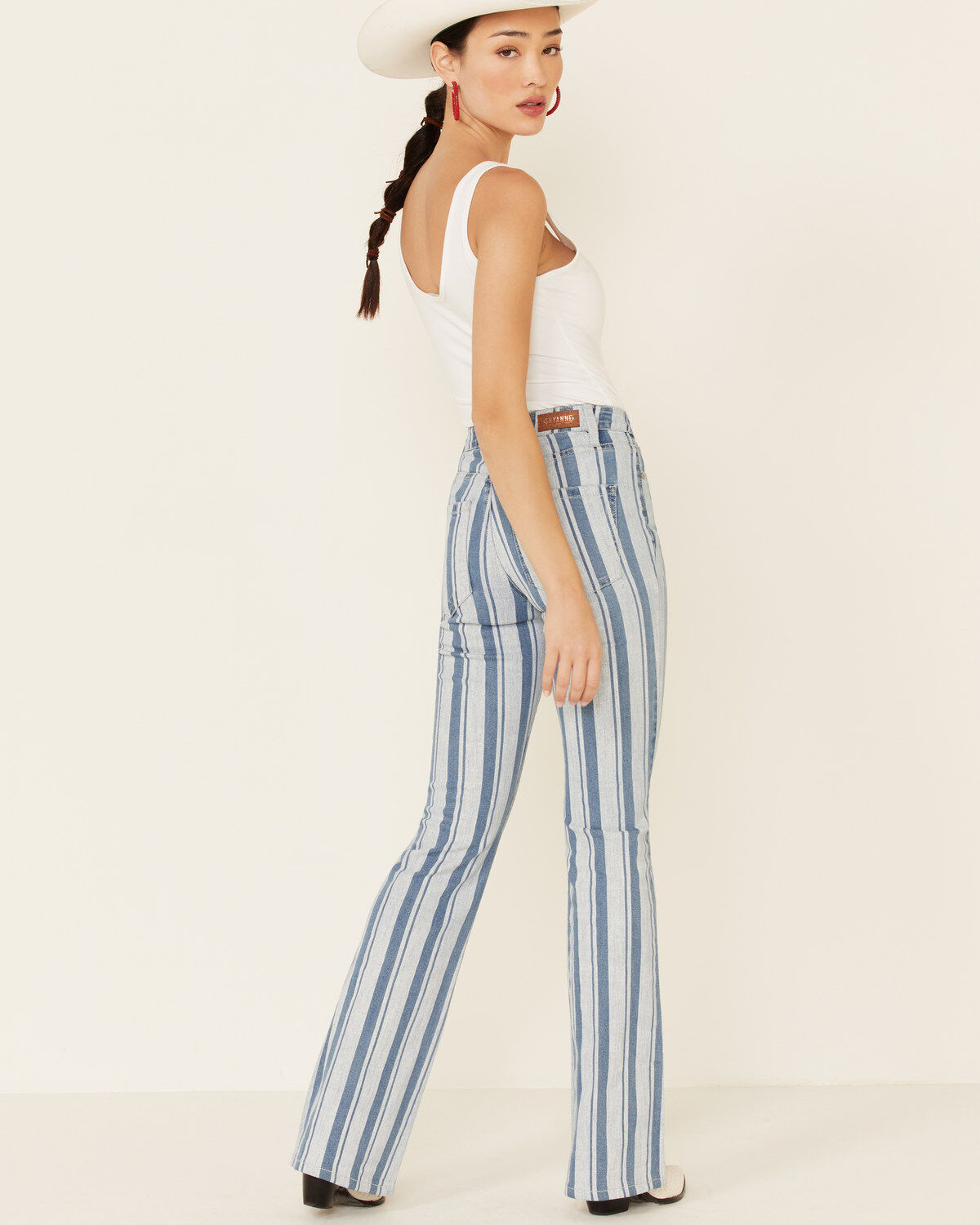 Image #3 - Shyanne Women's Stripe Bootcut Jeans, , hi-res