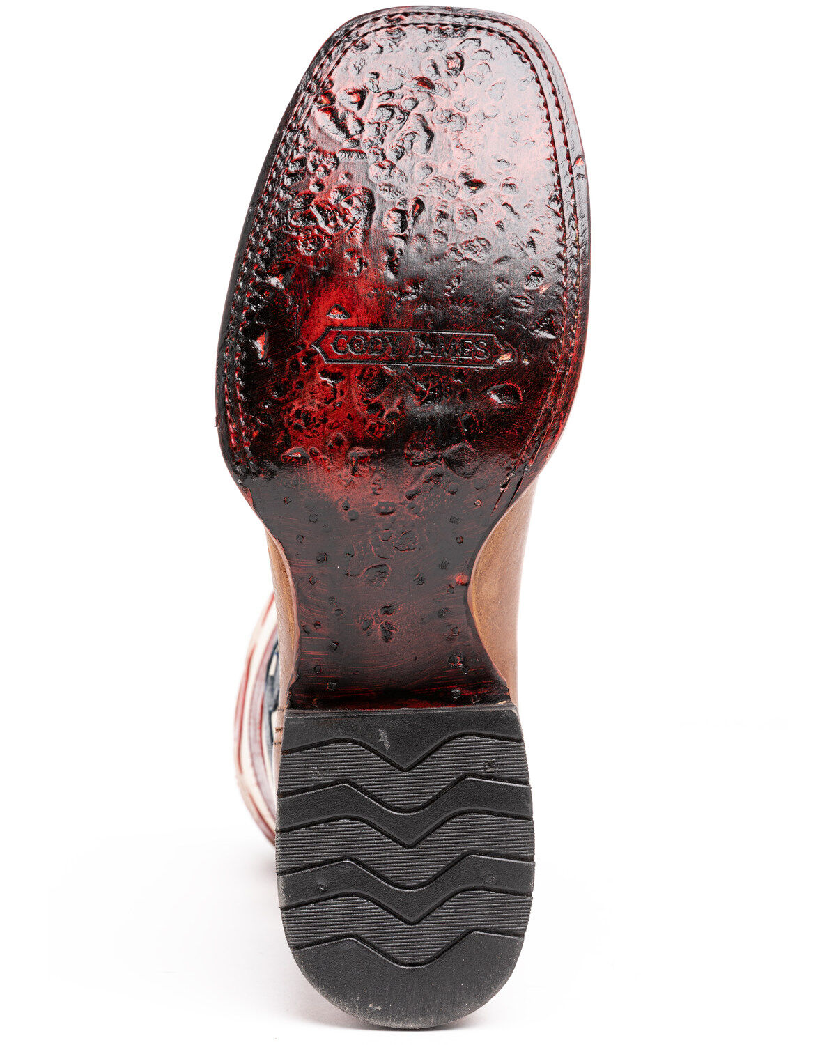 Image #7 - Cody James Men's Lexington Western Boots - Broad Square Toe, , hi-res