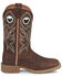 Image #2 - Justin Women's Liberty Western Boots - Broad Square Toe, Brown, hi-res
