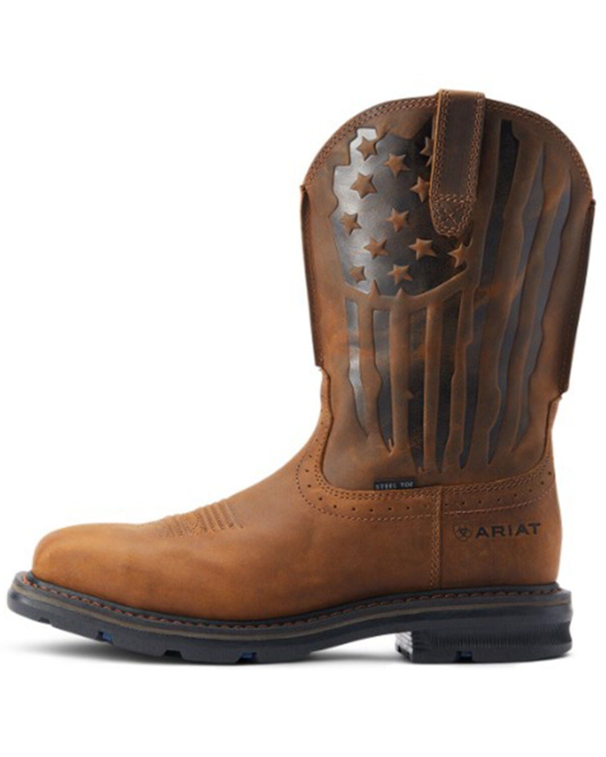 ARIAT Men's Sierra Shock Shield Waterproof Steel Toe Work Boot - Western Style Safety Boot