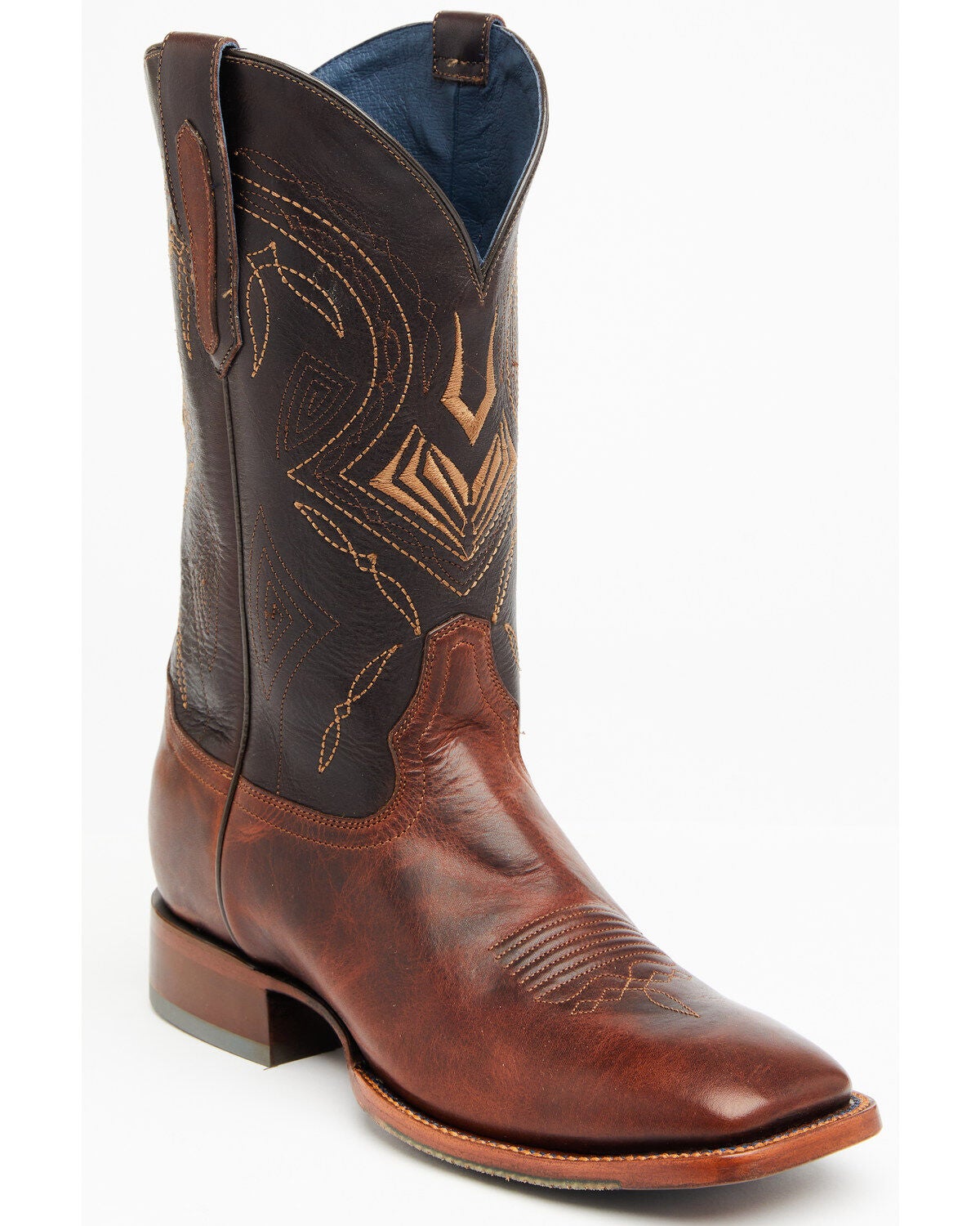 Cody James Men's Blue Collection Western Performance Boots - Broad Square Toe, Honey, hi-res