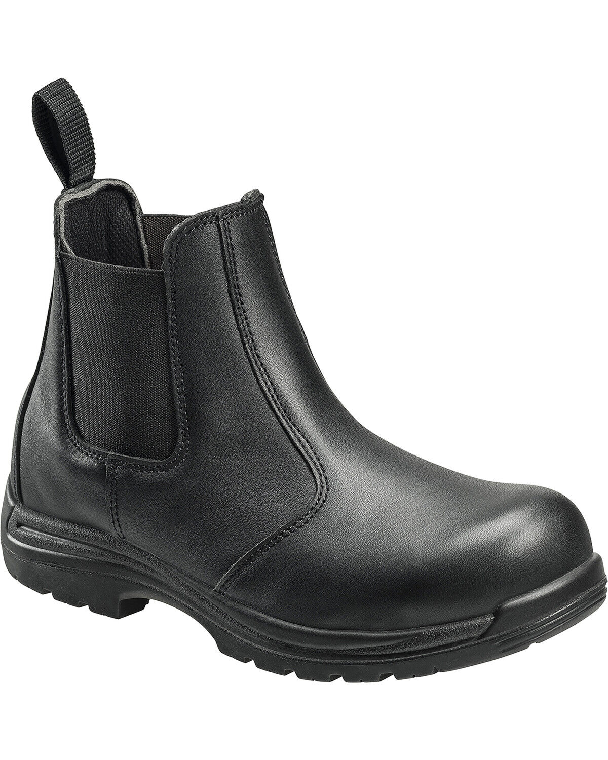 Image #1 - Avenger 7408 Leather Comp Toe Slip on EH Work Shoe, , hi-res