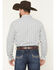 Image #4 - Gibson Trading Co Men's Kick Back Micro Floral Print Long Sleeve Button-Down Stretch Western Shirt, White, hi-res