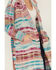 Image #3 - Room 34 Women's Color Block Cardigan, Periwinkle, hi-res