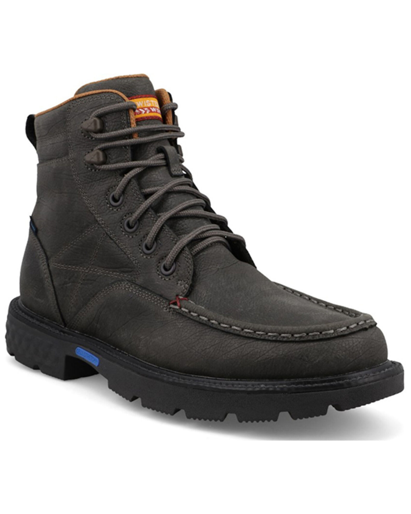 Twisted X Men s 6 Lace Up Moc Work Boots Soft Toe Boot Barn