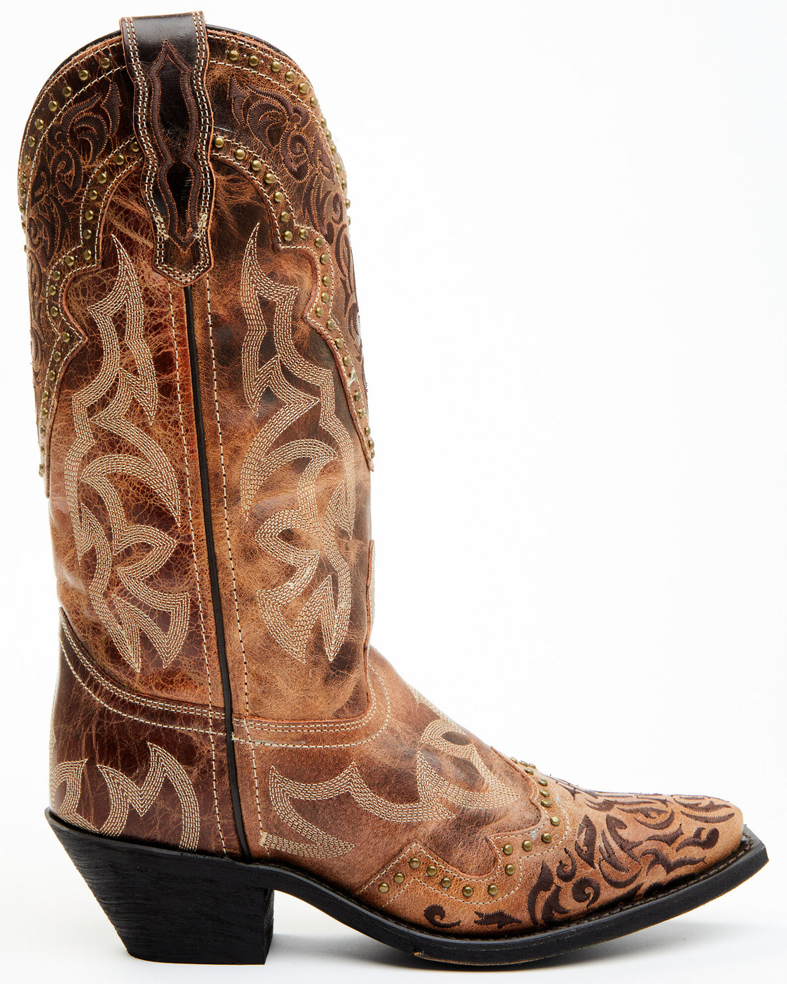 Product Name Laredo Women's Braylynn Studded Leather Western