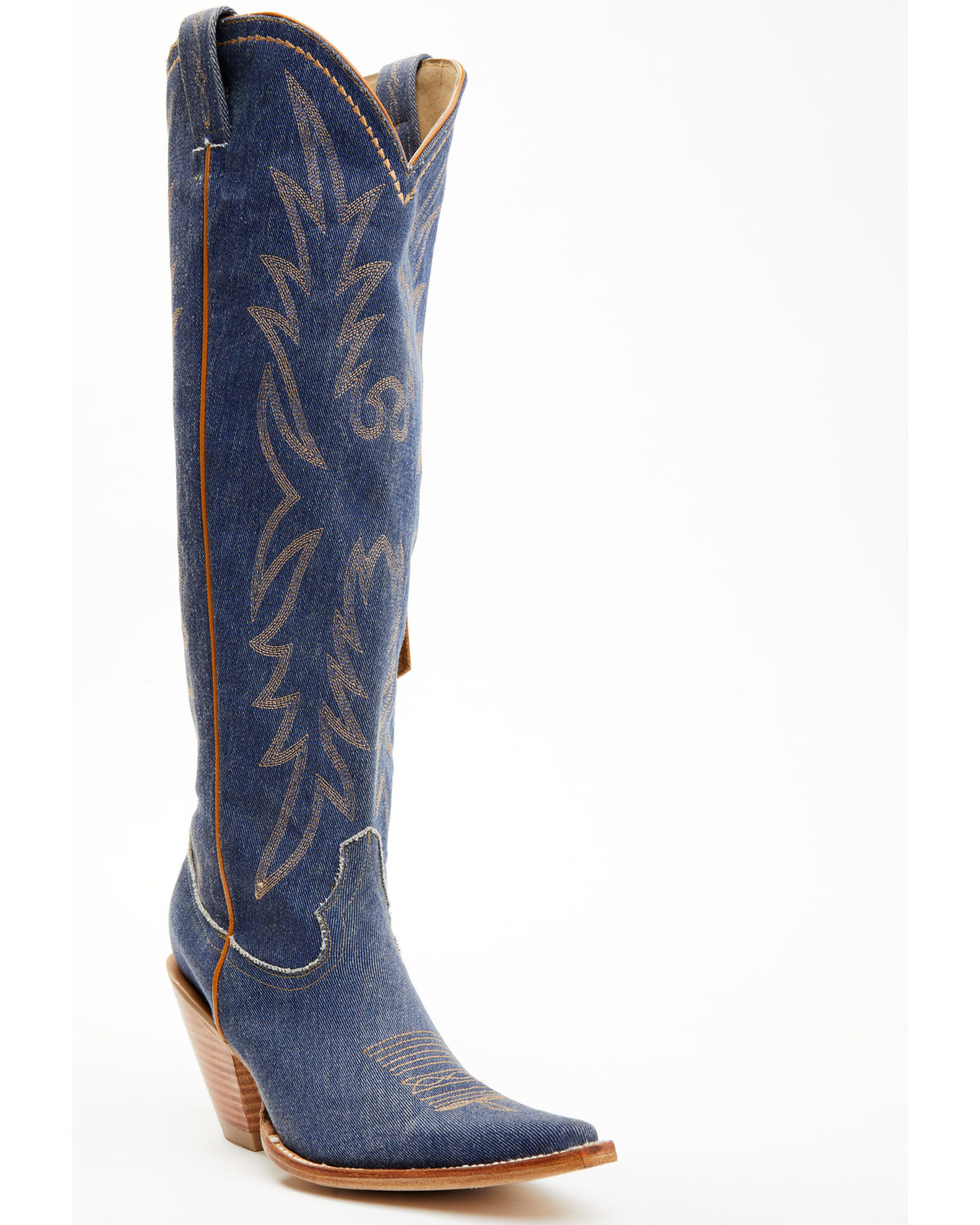 Idyllwind Women s Gwennie Denim Tall Western Boots Snip Toe Boot Barn