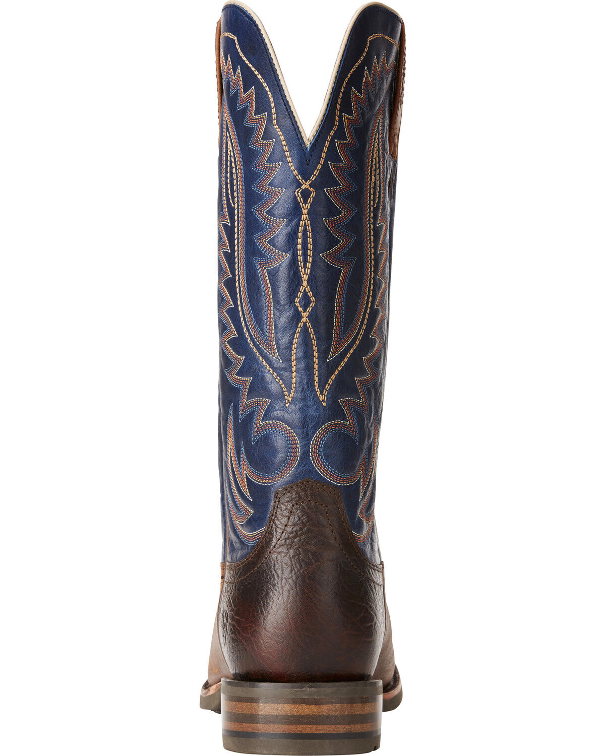 black and blue ariat boots