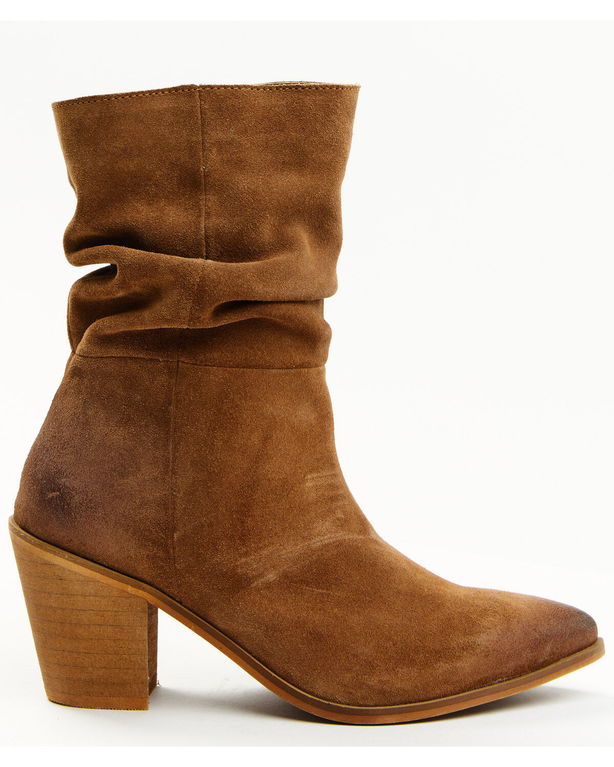 Image #2 - Cleo + Wolf Women's Dani Western Boots - Round Toe, Cognac, hi-res
