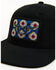 Image #2 - RopeSmart Men's Southwestern Rec Patch Mesh-Back Black Ball Cap, Black, hi-res