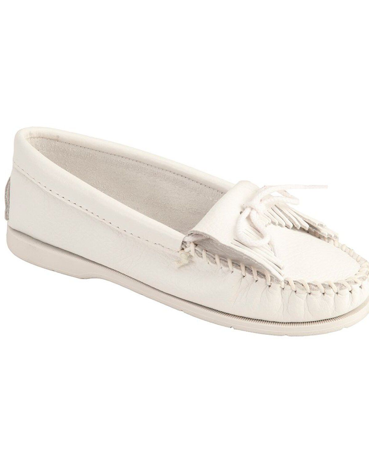 Image #1 - Women's Minnetonka Kilty Whipstitched Moccasins, , hi-res