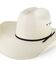 Image #1 - Cody James&reg; Men's Black Tie Straw Hat, Natural, hi-res