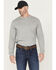 Image #2 - Cody James Men's Old West Graphic Long Sleeve Work T-Shirt, Medium Grey, hi-res