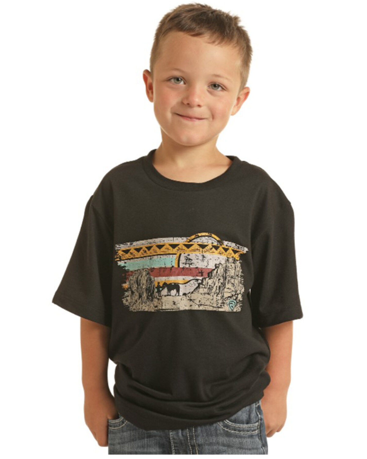 Genuine John Deere Teenagers Grey T-Shirt With Logo Kids Shirt Children 