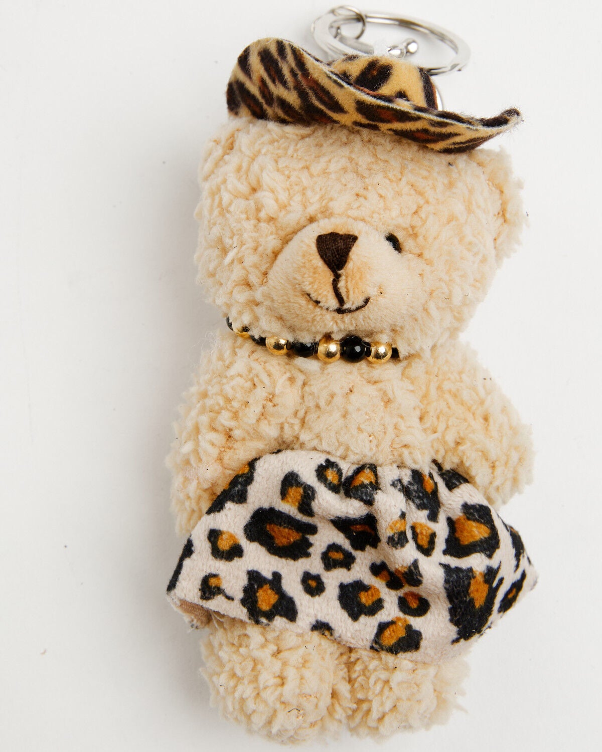 Image #3 - Shyanne Leopard Cowgirl Bear Bag Charm, Leopard, hi-res
