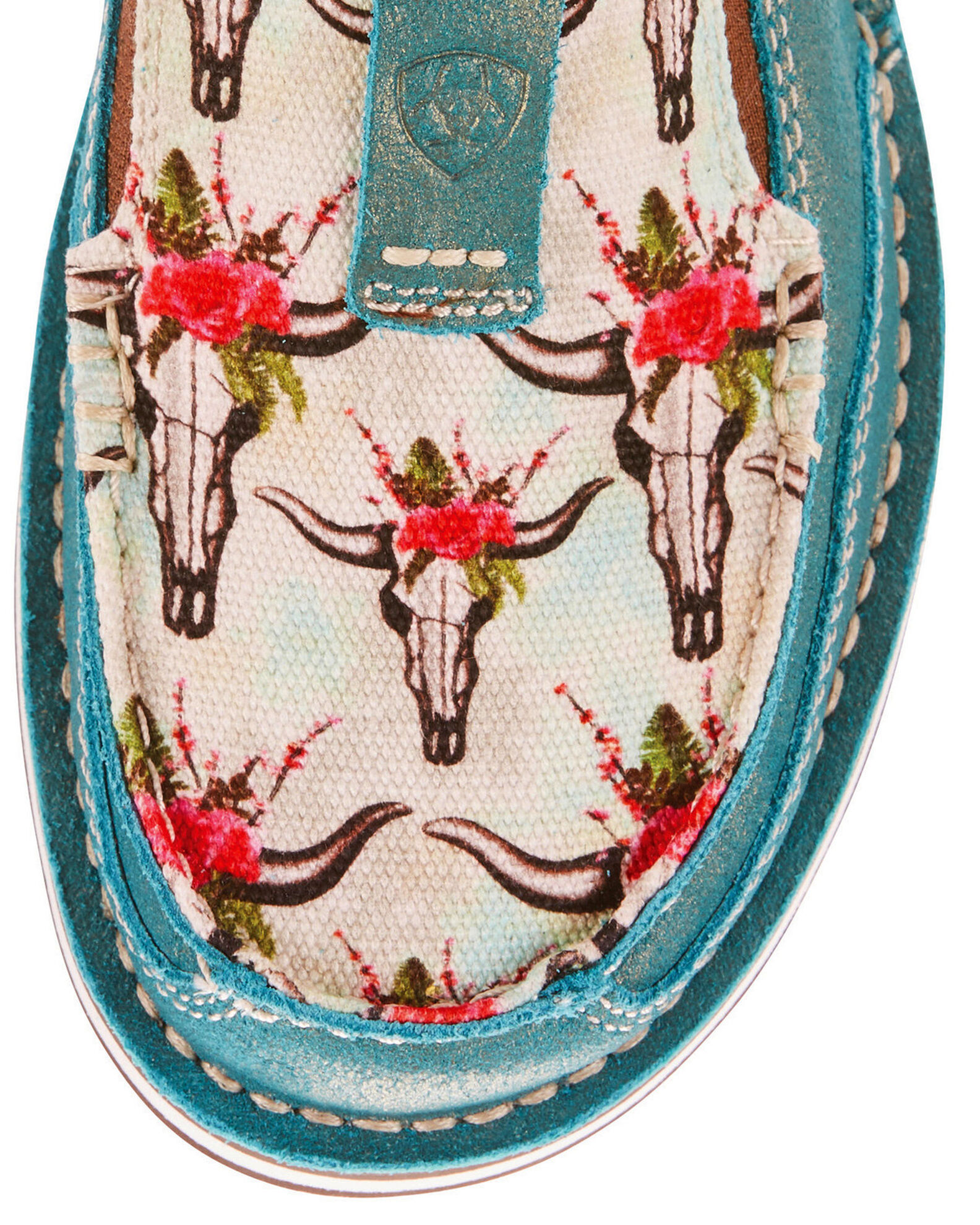 Ariat cruisers steers and roses hot sale
