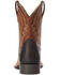 Image #3 - Ariat Boys' Lil Hoss Western Boots - Square Toe, Tan, hi-res
