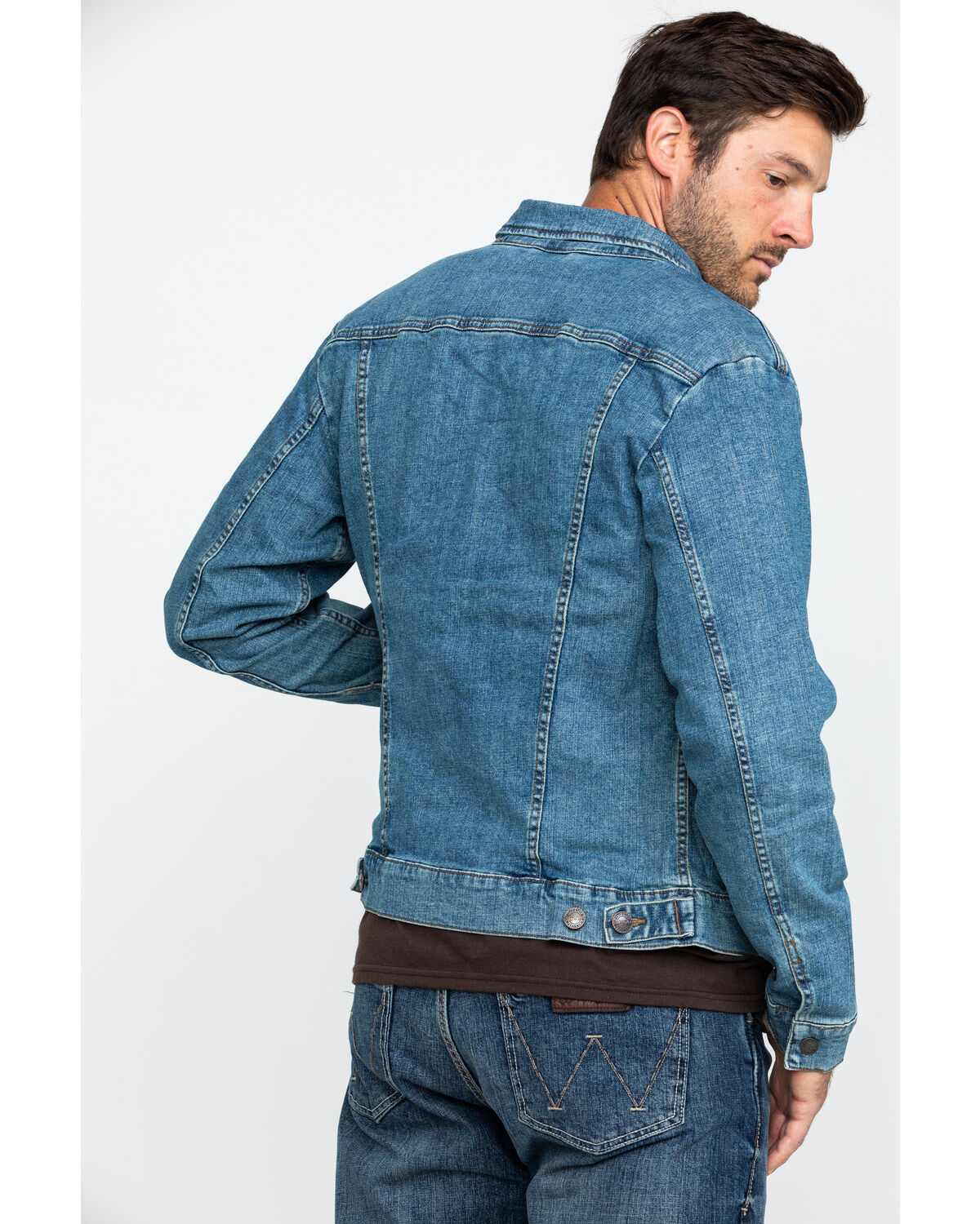 wrangler retro denim shirt
