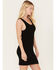 Spell Women's Sunray Knit Mini Dress, Black, hi-res
