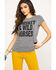 Image #1 - Shyanne Women's Whiskey & Wild Horses Graphic Tee, , hi-res