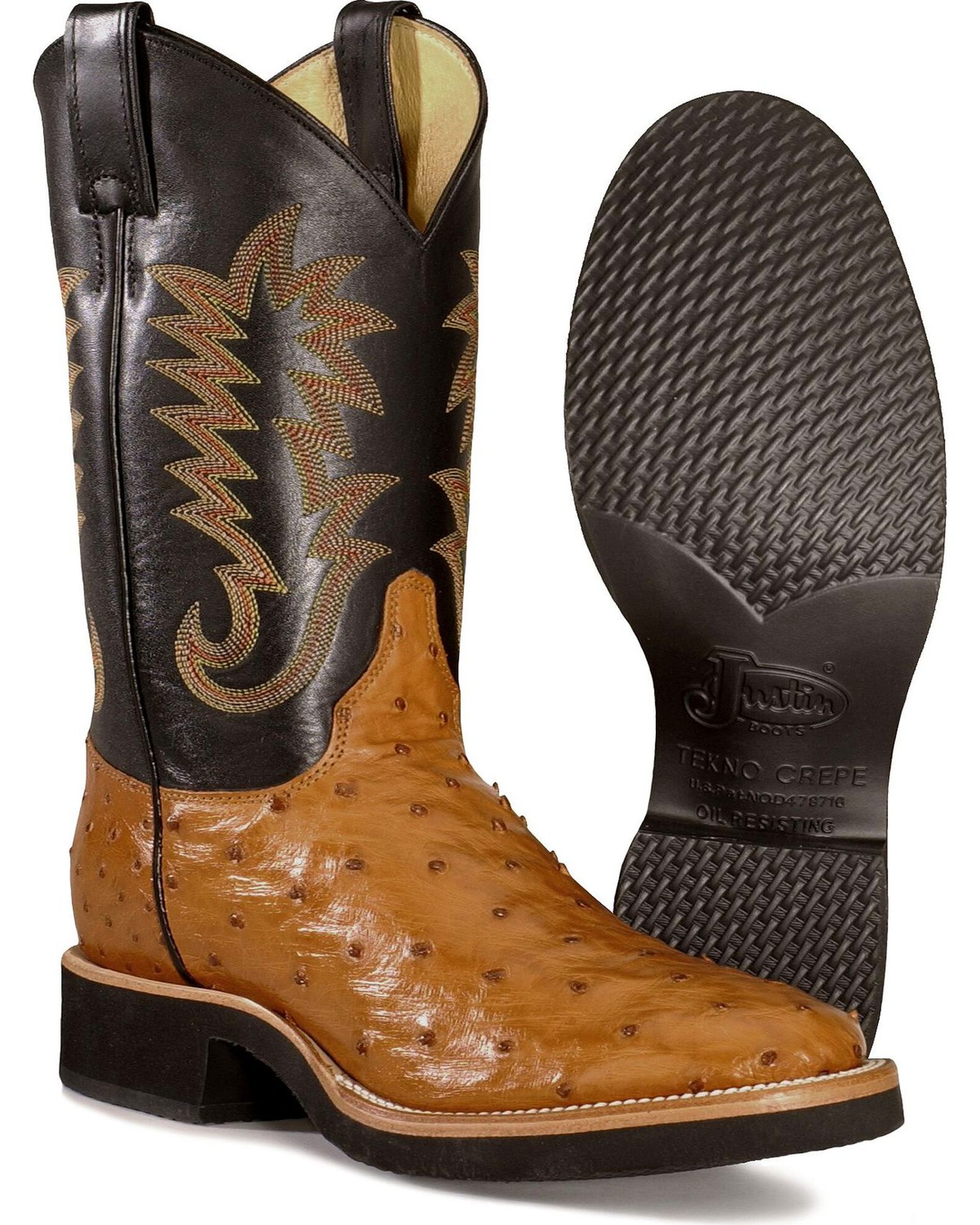 Justin boots crepe sole hotsell