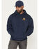 Image #2 - Troll Co Men's Haggler Hooded Sweatshirt, Navy, hi-res