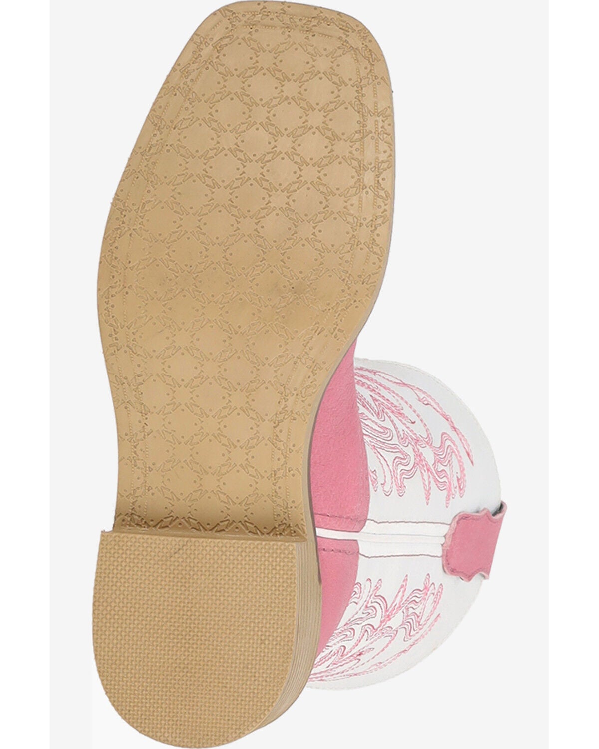 Image #6 - Smoky Mountain Little Girls' Georgia Girl Western Boots - Broad Square Toe, Pink, hi-res