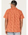Image #4 - Cinch Men's Camp Trailblazer Allover Beach Print Short Sleeve Button Down Western Shirt, , hi-res