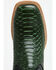 Image #6 - Cody James Men's Exotic Python Western Boots - Broad Square Toe, Green, hi-res