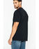 Carhartt Men's Loose Fit Heavyweight Logo Pocket Work T-Shirt, Black, hi-res