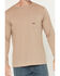 Image #3 - Ariat Men's Rebar Heat Fighter Long Sleeve Work Shirt, Beige, hi-res