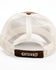 Shyanne Women's Serape Floral Steerhead Patch Mesh-Back Ball Cap , Brown, hi-res