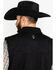 Image #2 - Outback Trading Co. Men's Reid Softshell Vest , Black, hi-res