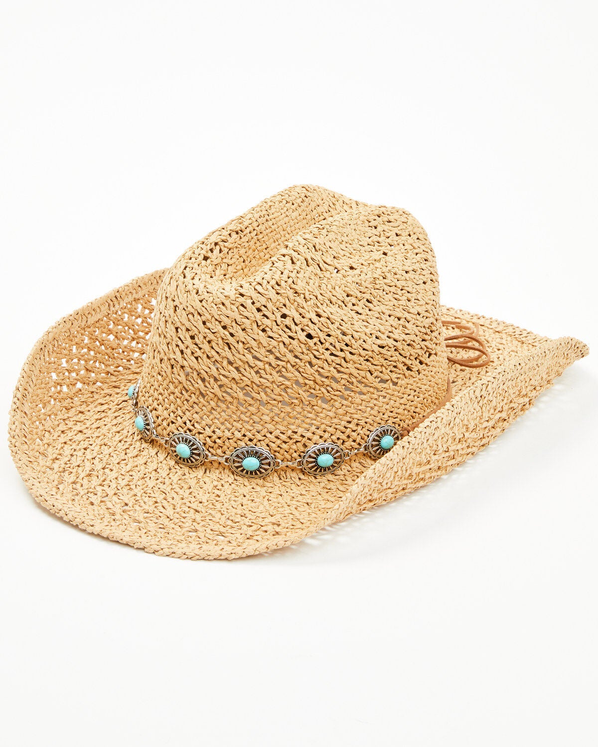 Image #1 - Shyanne Women's Dixie Straw Cowboy Hat, Tan, hi-res