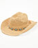 Image #1 - Shyanne Women's Dixie Straw Cowboy Hat, Tan, hi-res