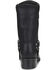 Image #5 - Double-H Men's Road Warrior 10" Motorcycle Boots, Black, hi-res