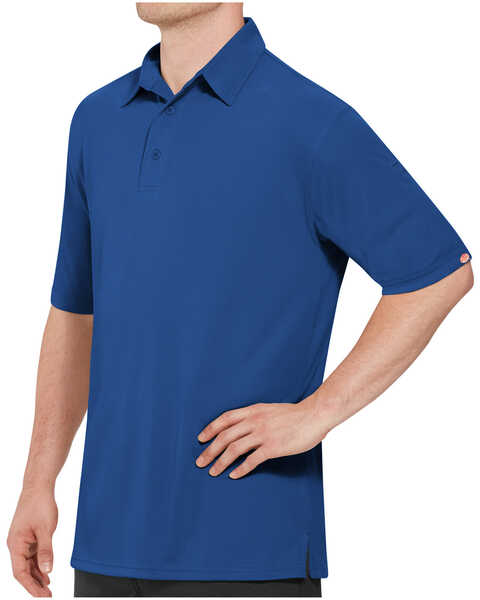 Image #1 - Red Kap Men's Performance Knit Flex Series Polo Shirt , , hi-res