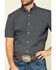 Image #4 - Cody James Core Men's Don't Cross Me Geo Print Short Sleeve Western Shirt, , hi-res