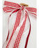 Image #3 - Shyanne Women's Gingham Lace Boot Bows - 2 Piece, Red, hi-res